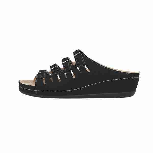 Frau 59D5 - Ciabatta da Donna a Fascia Incrociata Intrecciata - Latini Sport